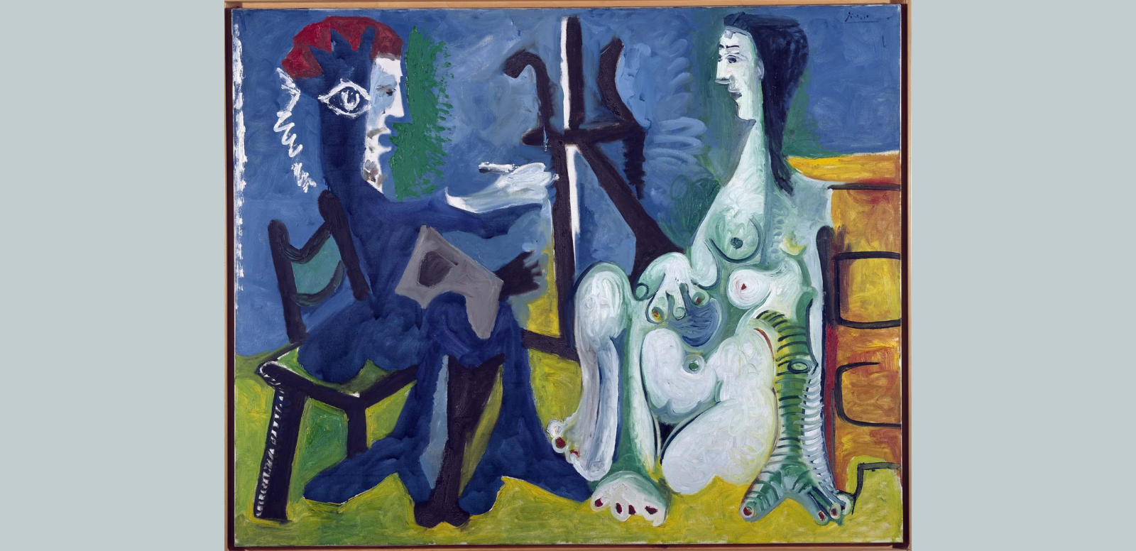 Desmenuzar Picasso Extraer El Pintor Y La Modelo Pablo Picasso Abrasivo